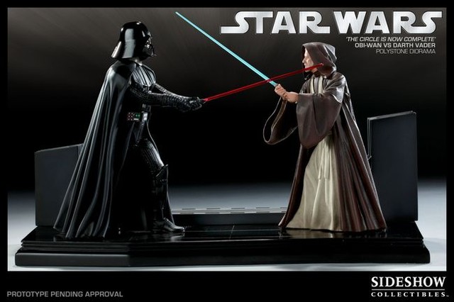 Star Wars - Obi-Wan Kenobi Vs Darth Vader Diorama