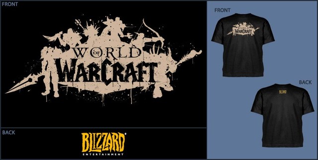 world of warcraft logo font. World of Warcraft - Logo Male