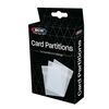 BCW Collectible Card Bin Partitions - Clear 12ct