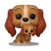 Lady & The Tramp: 70th Anniversary - Lady with Puppy Pop! Vinyl (Disney #1553)