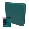 BCW Zipper Folio 12-Pocket LX Teal