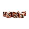 Dice - Eternal Resin Polyhedral Dice Set: Fire