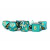 MDG - Metal Dice: Turquoise 16mm Poly Set