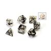 Sirius Dice Set - Cloud Black Translucent Acrylic