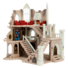 Harry Potter - Hogwarts Scene with 10 Nano MetalFig Play Set