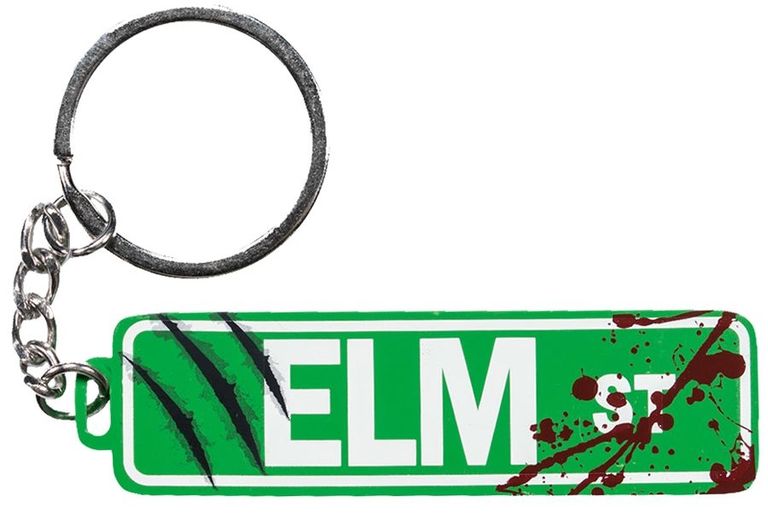 A Nightmare on Elm Street - Elm St Sign Metal Keychain - Retrospace