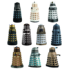 Doctor Who - Dalek Parliament Figurine Set