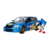 Sonic  - Subaru STI with Sonic Figure 1:24 Scale Diecast Vehicle