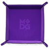 Folding Dice Tray: Purple Velvet