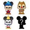 Disney - Sorcerer Mickey, Dale & Princess Minnie Bitty Pop! 4-Pack