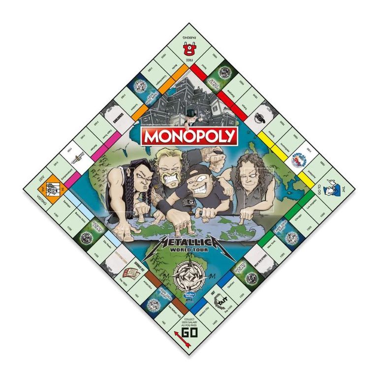 Monopoly - Metallica World Tour Edition - Retrospace