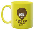 Bob Ross Lets Get Crazy Coffee Mug