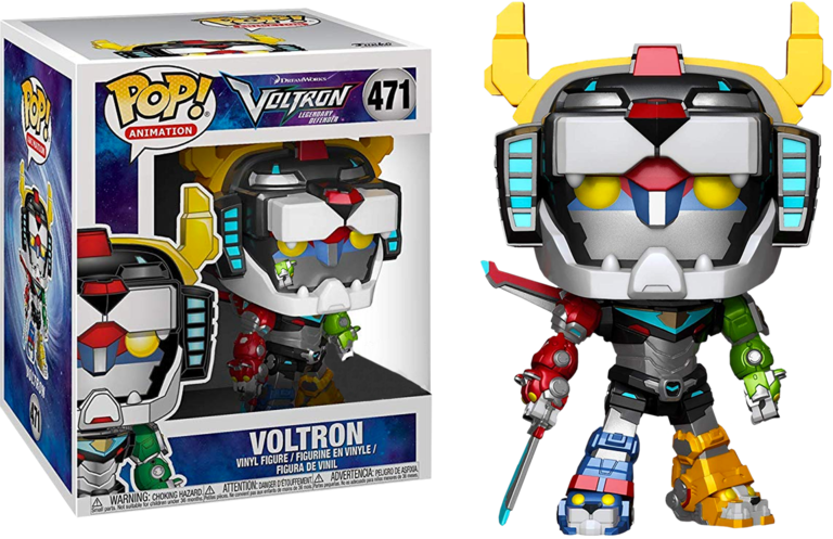 voltron funko pop metallic