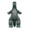 Toho - Marusan Godzilla (Green/Silver - L-Tail) Reaction 3.75" Figure