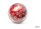 Dice - Opaque Zocchihedron Red/white d100