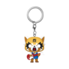 Aggretsuko - Aggretsuko with Guitar Pop! Keychain