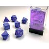 Dice - Silver Tetra Speckled Polyhedral 7-Die Set