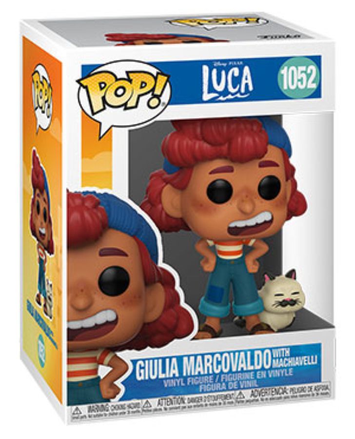 Funko Pop! Disney Pixar Luca - Luca Paguro (Sea Monster) #1055 Vinyl Figure  New